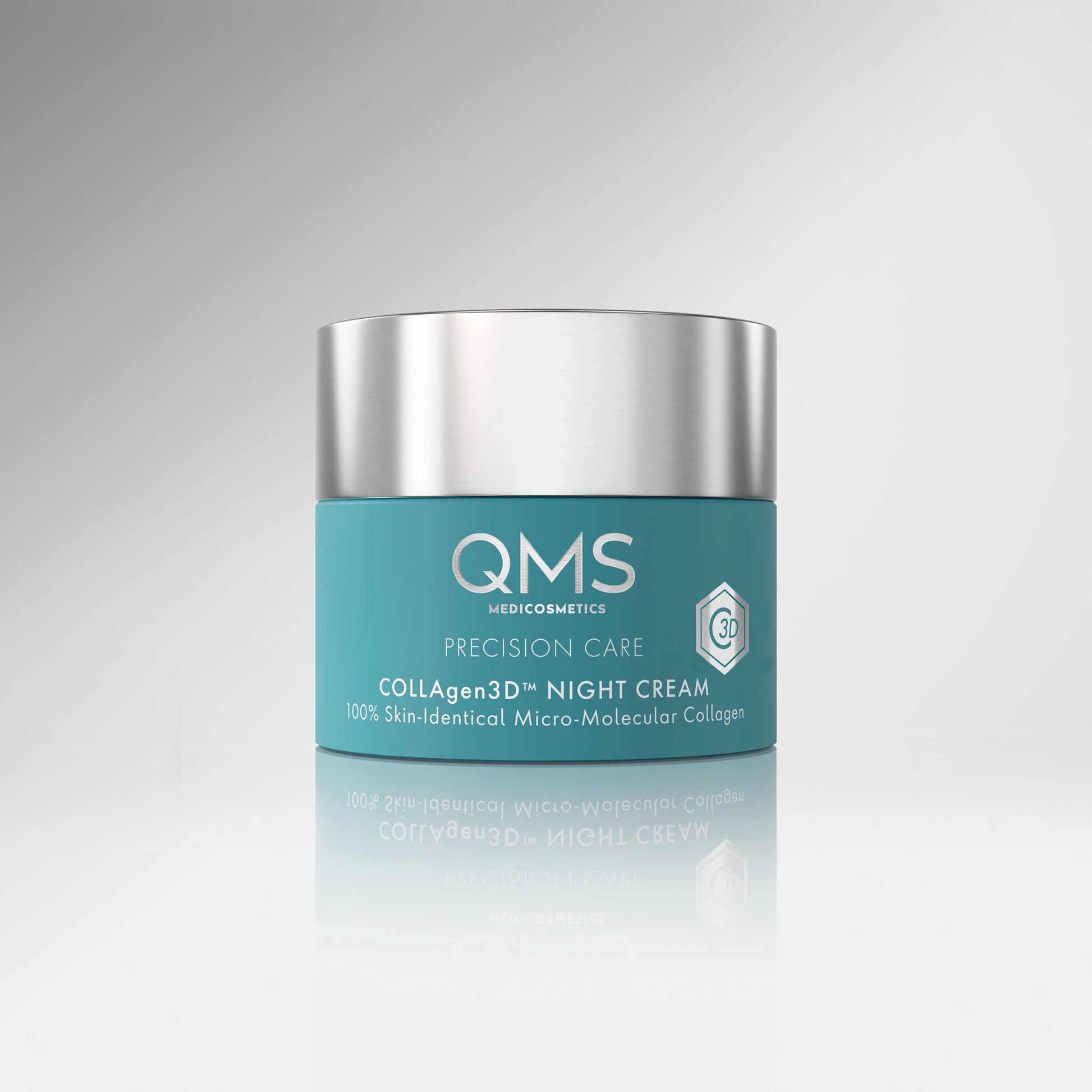 QMS COLLAgen3D Night Cream travel size 10 ml – rijke nachtcrème met collageen