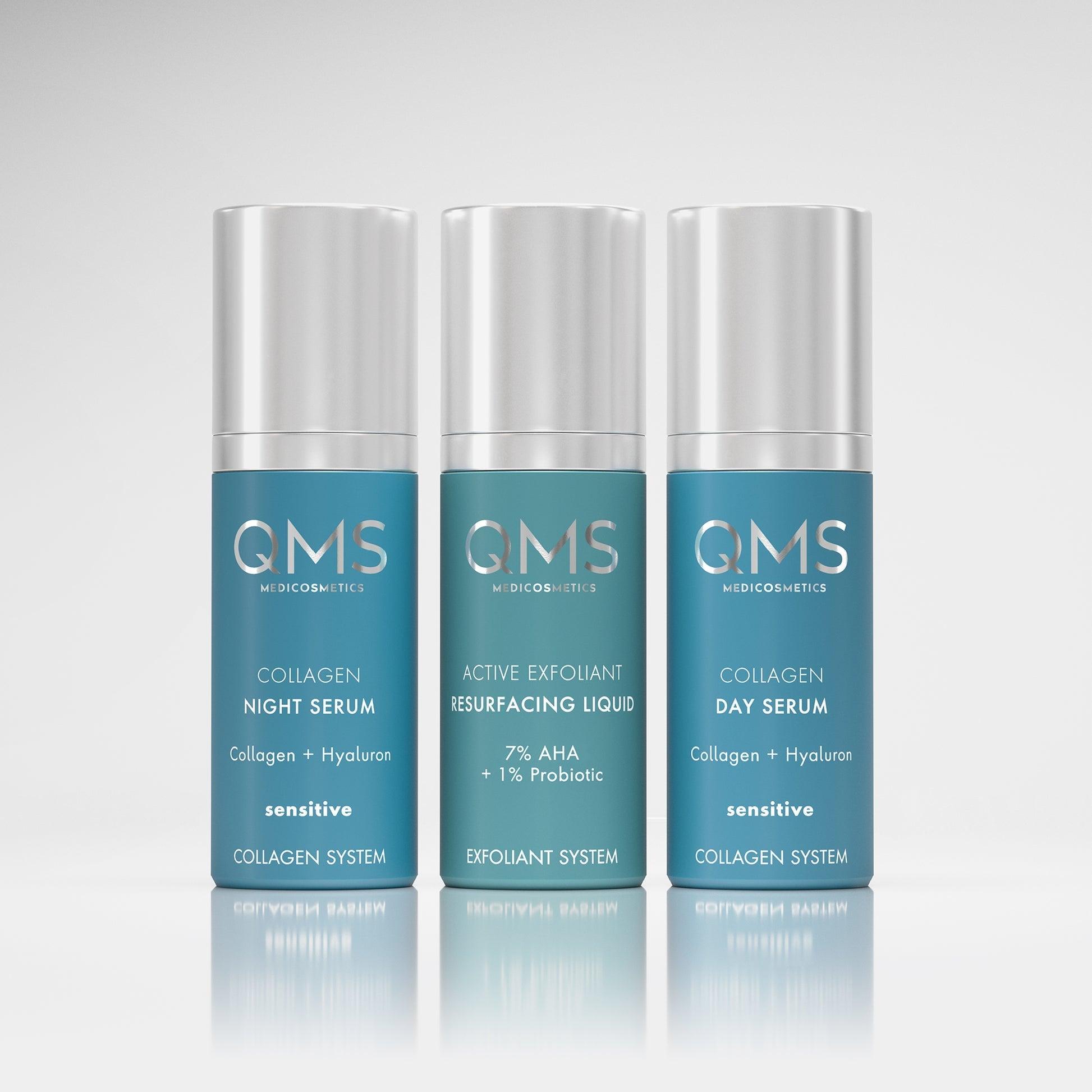 QMS 3-Step Core Routine Set Sensitive - Qcosmetics