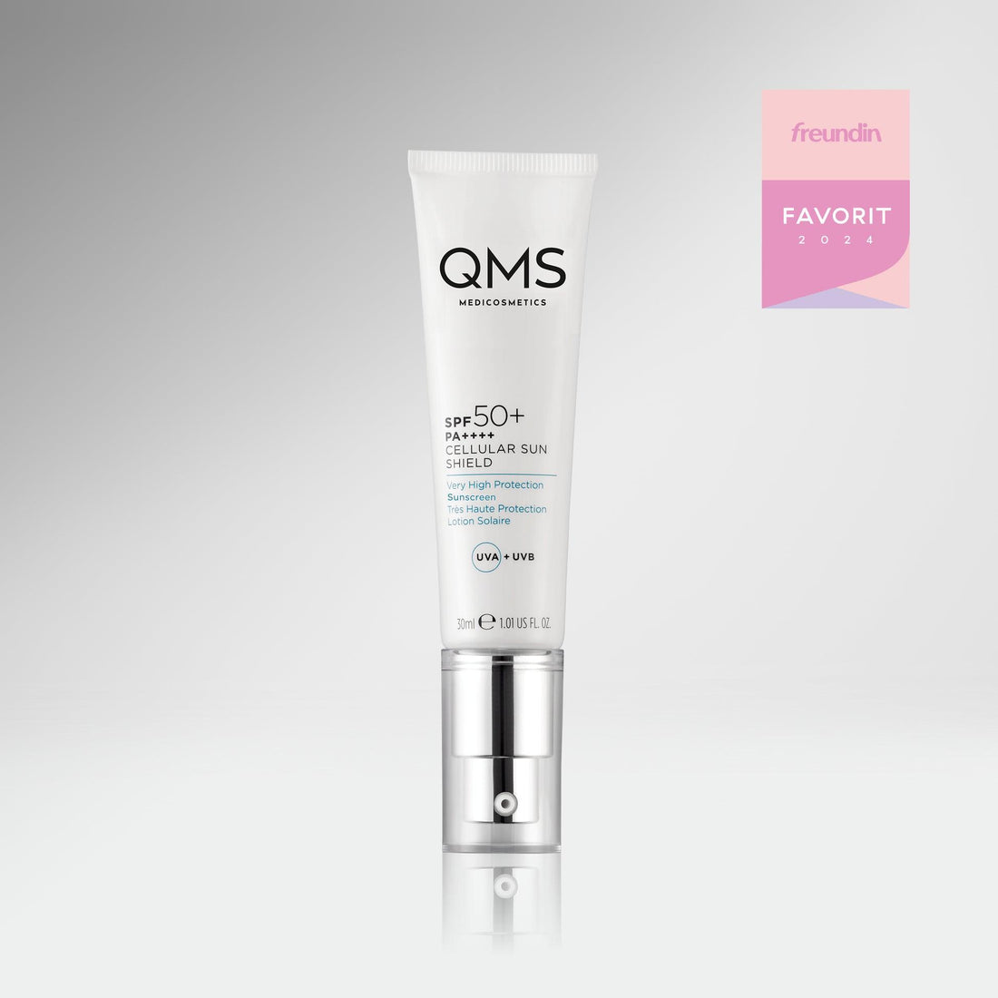 QMS Cellular Sun Shield Fluid SPF50+ - Qcosmetics