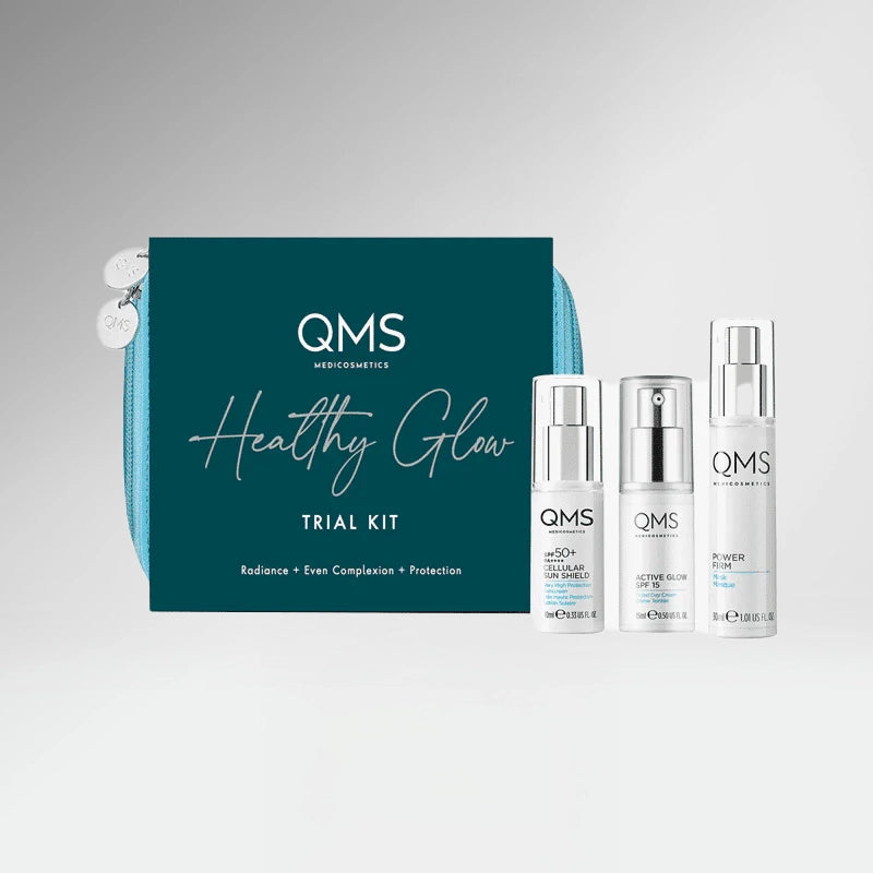QMS Healthy Glow Trial Kit - Qcosmetics
