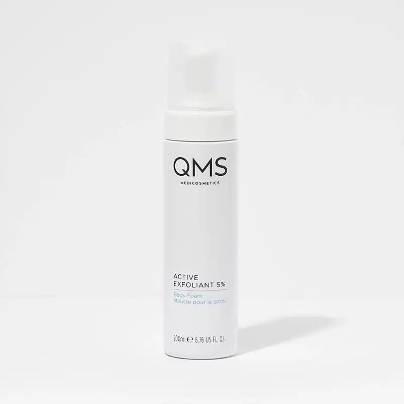 QMS Body Balance 5% AHA/PHA Exfoliating Body Foam 200ml - Qcosmetics