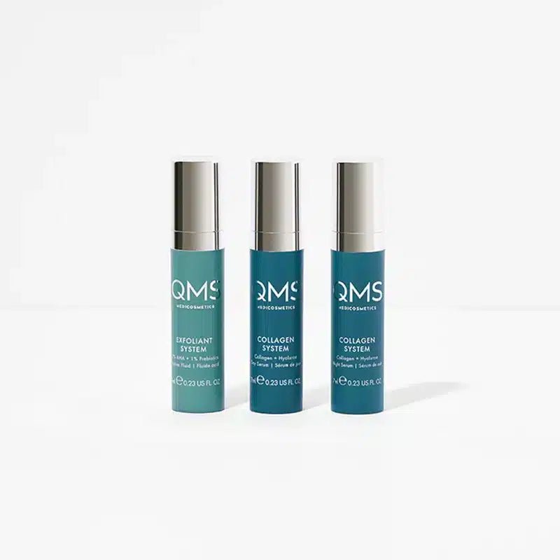 QMS Day &amp; Night 3 - Step Core Routine Set Sensitive 3x7ml - Qcosmetics