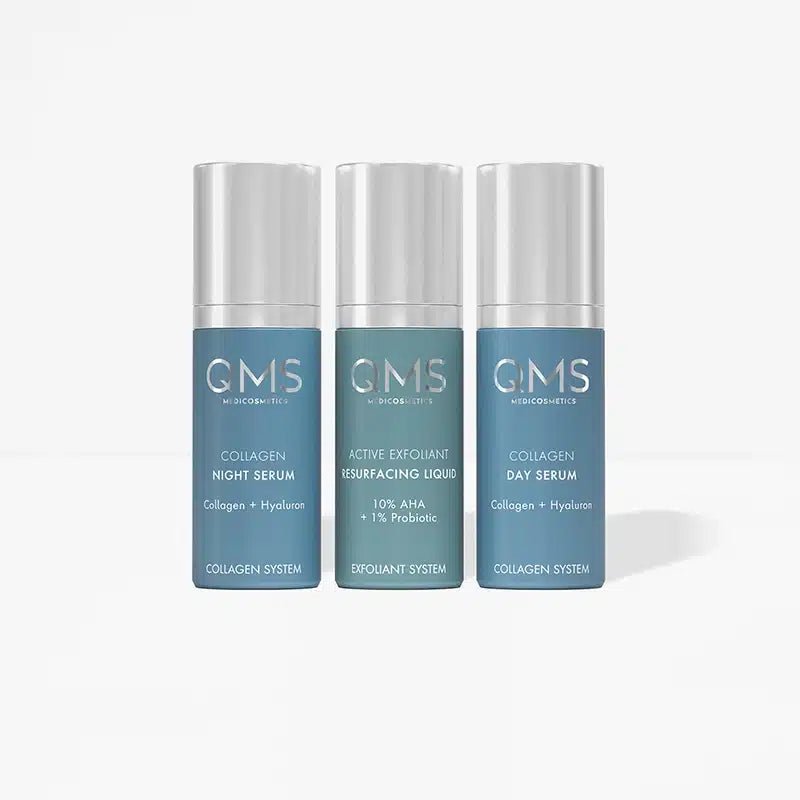 QMS Day &amp; Night 3 - Step Core Routine Set Strong 3x30ml - Qcosmetics