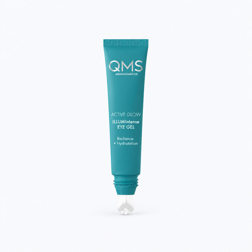 Ontdek QMS ILLUMIntense Eye Gel bij Qcosmetics: hydraterende oogverzorging met een keramische applicator voor een frisse oogopslag.