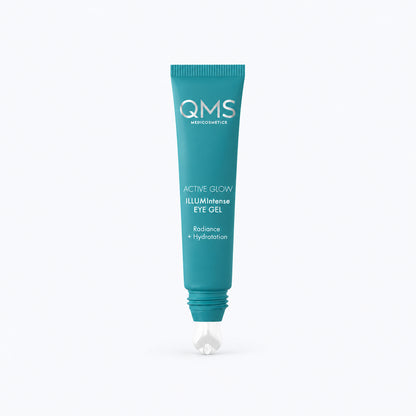 Ontdek QMS ILLUMIntense Eye Gel bij Qcosmetics: hydraterende oogverzorging met een keramische applicator voor een frisse oogopslag.