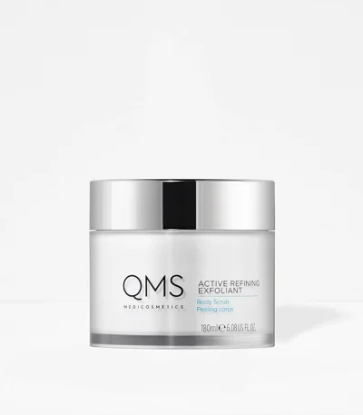 Afbeelding van QMS Active Refining Exfoliant Body Scrub - een luxe scrub voor het zachtjes verwijderen van dode huidcellen en het vernieuwen van de huid