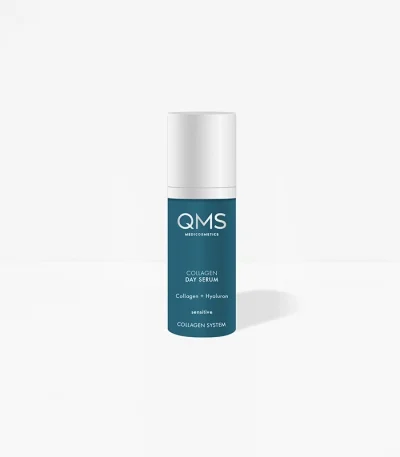 Afbeelding van QMS Collagen Day Serum Sensitive - een speciaal ontwikkeld serum voor de gevoelige huid.
