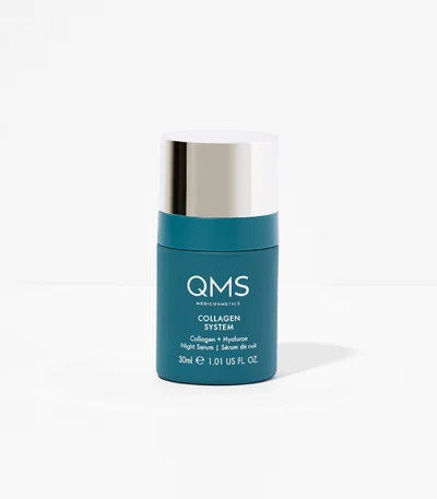 Afbeelding van QMS Collagen Night Serum - luxe anti-aging serum voor nachtelijke verjonging.