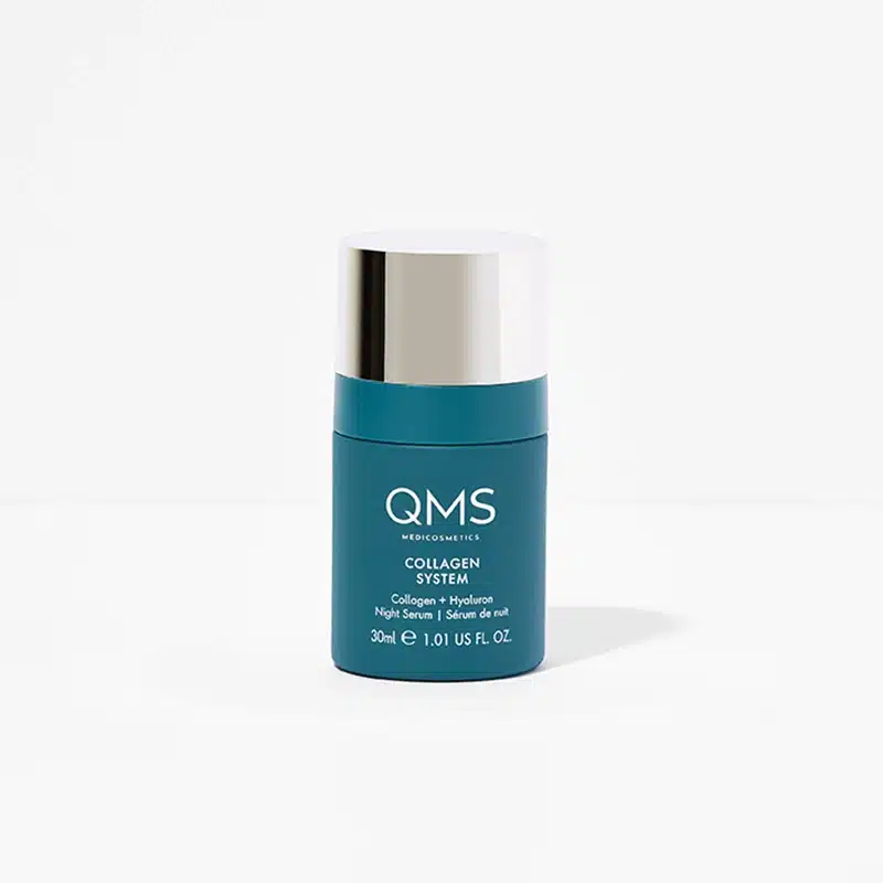 Afbeelding van QMS Collagen Night Serum - luxe anti-aging serum voor nachtelijke verjonging.