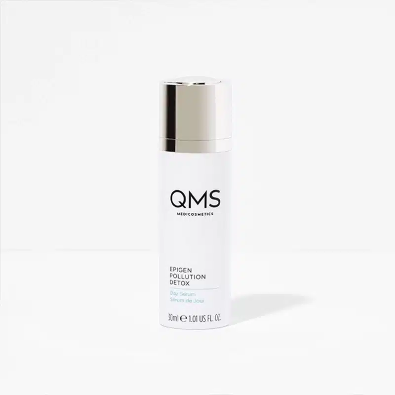 Afbeelding van QMS Epigen Pollution Detox Day Serum - een geavanceerd serum voor het beschermen van de huid tegen schadelijke invloeden van vervuiling.