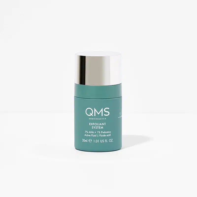 Afbeelding van QMS 7% AHA Active Fluid - geavanceerde exfoliërende vloeistof voor een stralende huid.